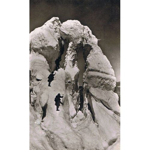 Chamonix .(Hte-Savoie) - Séracs De Glace .L' Aiguille Verte .Sixt , La Vallée Du Fer À Cheval . 4 Cartes Anciennes .