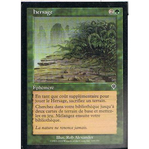 Hersage ( Harrow ) - Magic Mtg - Invasion 189 - C