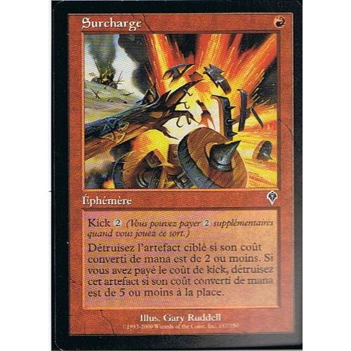 Surcharge ( Overload ) - Magic Mtg - Invasion 157 - C