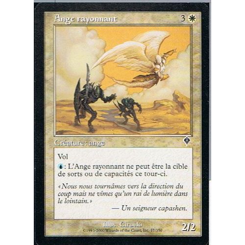 Ange Rayonnant ( Glimmering Angel ) - Magic Mtg - Invasion 17 - C