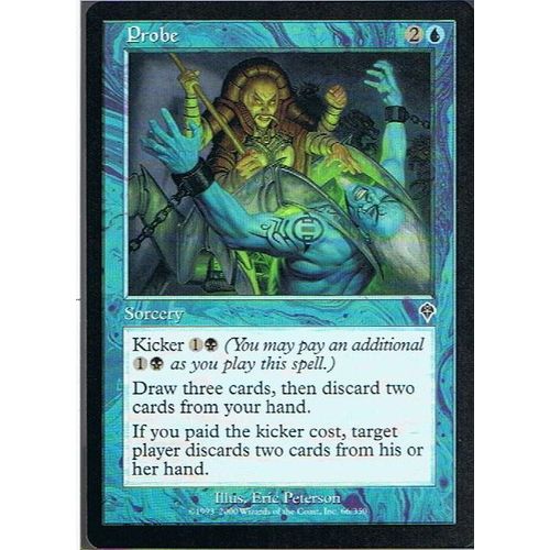 Probe ( Sonde ) - Magic Mtg - Invasion Vo 66 - C