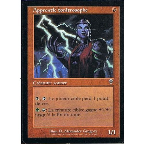 Apprentie Tonitrosophe ( Thunderscape Apprentice ) - Magic Mtg - Invasion 174 - C