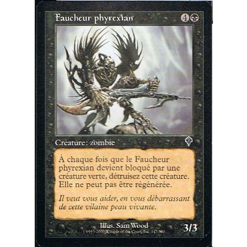 Faucheur Phyrexian ( Phyrexian Reaper ) - Magic Mtg - Invasion 117 - C