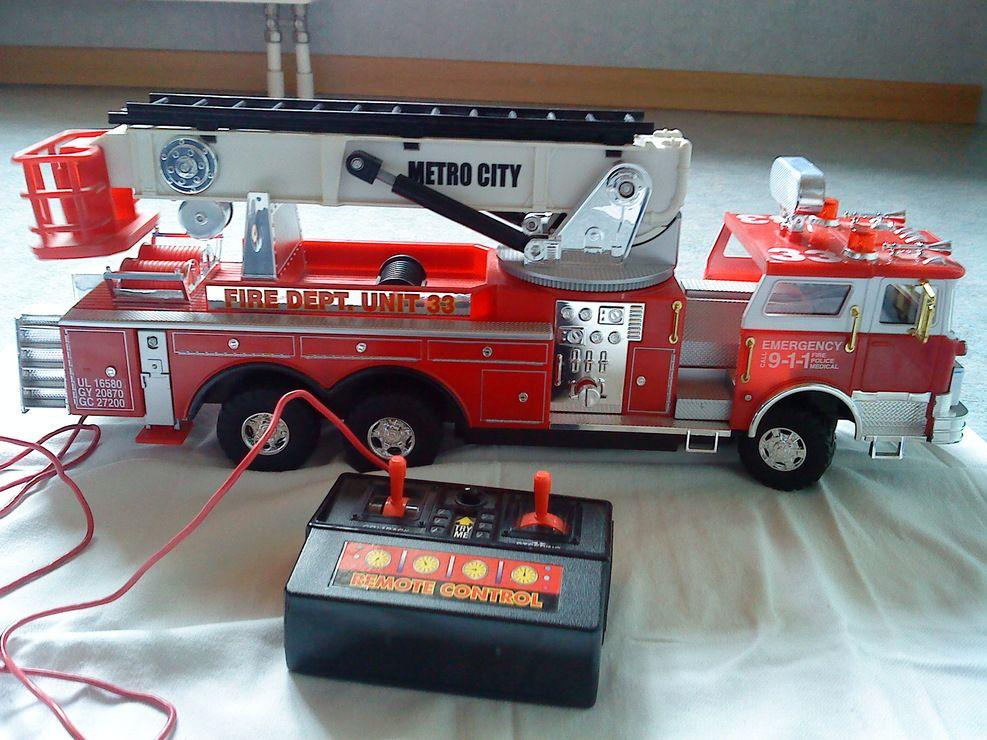 Jouet camion de pompier télécommandé, Shop Radiocommandé