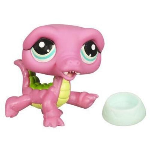 Petshop Collector 2010 Crocodile Rose-Magenta / Pet Shop #1464