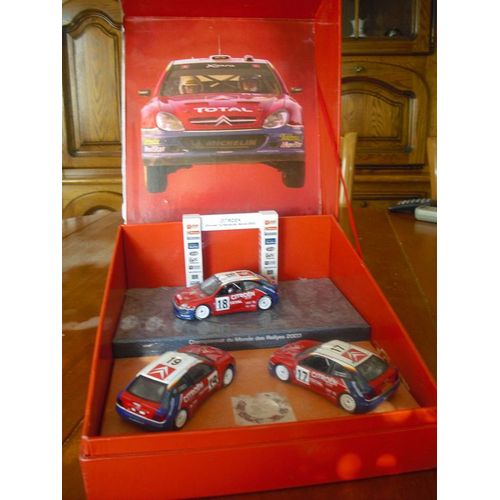Coffret Citroen Championnat  Du Monde Des Rallyes 2003-Ixo