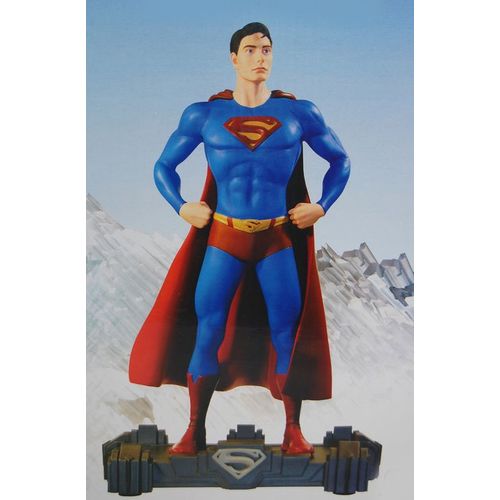 Dc Direct Superman Rare Porcelaine 30 Cm  Dc Comics