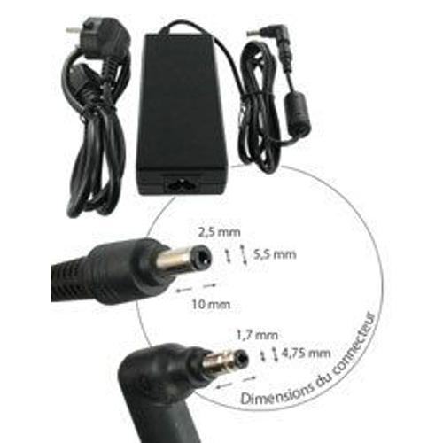 Chargeur pour MSI WIND U100X
