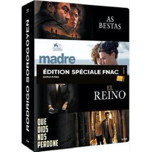 Coffret 4 Films / 4 Blu-Ray Du Réalisateur "Rodrigo Sorogoyen" Comprend: As Besta, Madre, Que Dios Nos Perdone Et El Reino, En Édition Exclusive "Fnac" Avec Fourreau