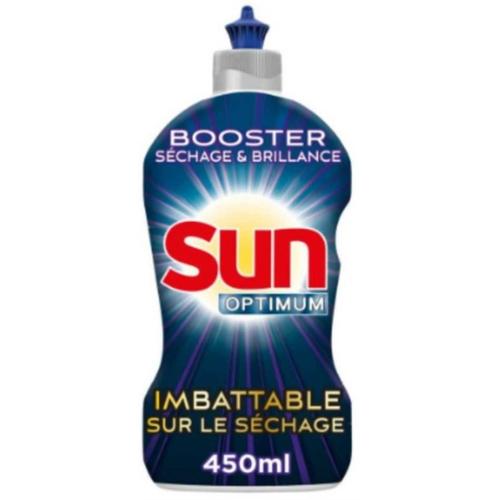 Liquide de rinçage Sun optimum booster séchage et brillance 450ml