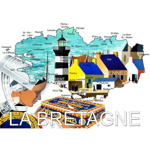 Affiche Bretagne 