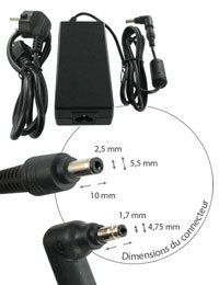 Chargeur pour HP PAVILION ZE2000 series