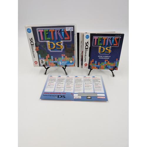 Jeu Nintendo Ds Tetris Ds En Boite, Complet + Vip Non Grattés