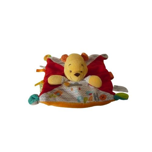 Doudou Winnie L'ourson Plat Très Bon État Disney