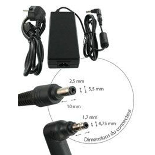Chargeur pour HP PAVILION ZV5207