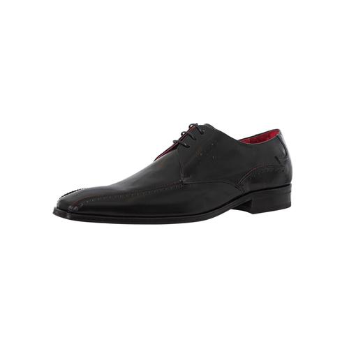 Jeffery West Chaussures Derby En Cuir Poli Noir