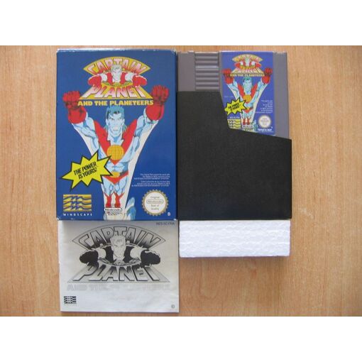 Jeu NES Captain Planet And The Planeteers - Cartouche Seule En Très Bon état