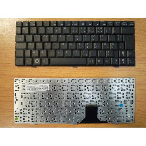 Clavier AZERTY français noir pour PC portable ASUS EEEPC 1000 1000H 1000HA 1000HC 1000HE 1000HD 1000HV 1002HA 1002SA