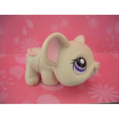 Petshop 1394 - Souris Grise Yeux Mauves