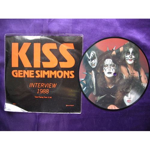 Gene Simmons Interview 1988 Picture Disc