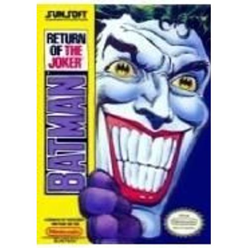 Batman, Return Of The Joker Nintendo Nes