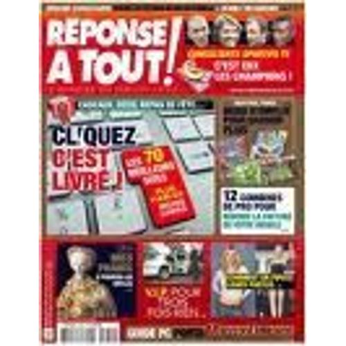 Reponse A Tout  N° 234 : Cliquez C'est Livre