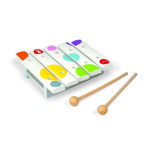 Xylophone - Mini Xylo En Bois Confetti : 5 Tons