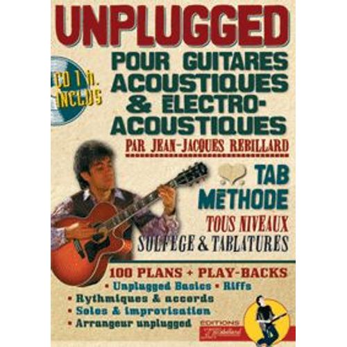 Rebillard : Unplugged (+ 1 Cd) - Guitare - Rébillard Jj