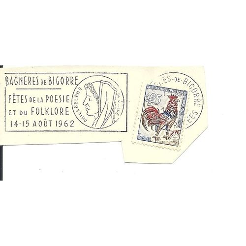 Flamme Bagneres De Bigorre 1962