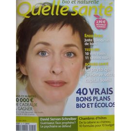 Quelle Santé  N° 50 : 40 Vrais Bons Plans Bio Et Écolos