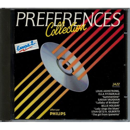 Préférences Jazz - Europe 2 - Philips Collection Spéciale - Summertime - Lullaby Of Birdland - April In Paris - Night And Day - Nobody Knows - The Lady Is A Tramp - 10 Titres