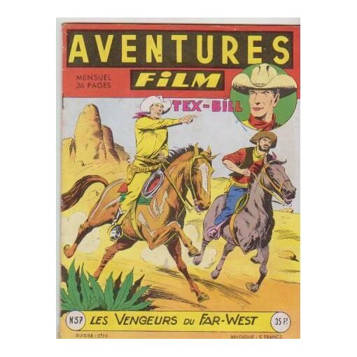 Aventures Film Tex-Bill N° 57 : Les Vengeurs Du Far-West