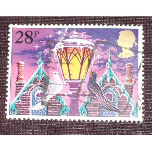 Royaume-Uni N° 1111 Oblitéré De 1983 - 28p « Lumières De Noël » (Ref : Gb-1111-O1)