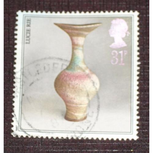 Royaume-Uni N° 1286 Oblitéré De 1987 - 31p « La Poterie D'art En Grande-Bretagne » (Ref : Gb-1286-O1)