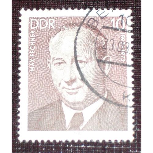 Allemagne Rda Ddr N° 2336 Oblitéré, 10p « Personnalité Du Mouvement Ouvrier Allemand »