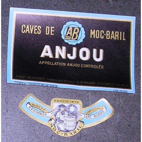 Étiquette Caves De Moc-Baril Anjou
