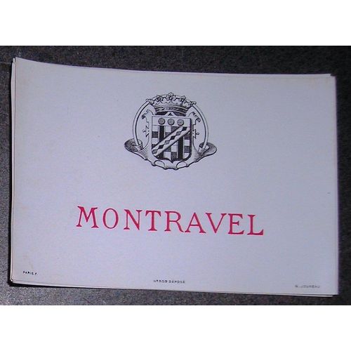 Étiquette Papier Montravel