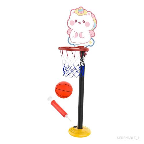 Cerceau De Basket-Ball Pour Enfants, Dessin Animé, Hauteur Réglable, Debout, Poney