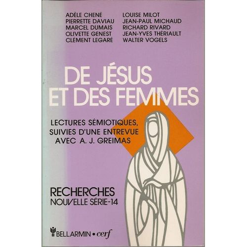 De Jésus Et Des Femmes - Lectures Sémiotiques