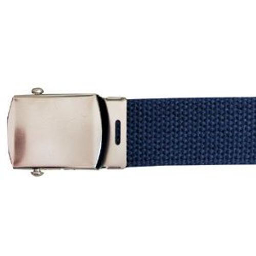 Ceinture Armée En Toile Boucle Métal