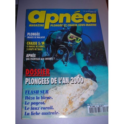 Apnéa  N° 69 : Plongées De L'an 2000