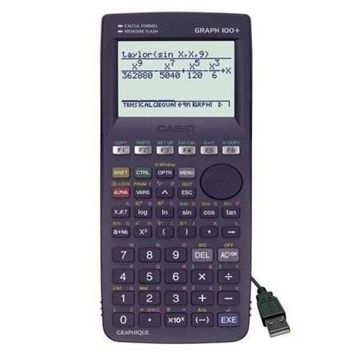 Photo de stock Détail d'une calculatrice scientifique programmable