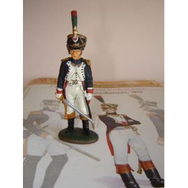 Soldats Des Guerres Napoleoniennes Avec Fascicule : N° 1 Jeune Garde Officier Tirailleurs Chasseurs 1810