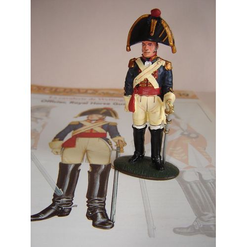 Del Prado Soldats Des Guerres Napoleoniennes Avec Fascicule : N° 19 Cavalerie Anglaise, Officier, Royal Horse Guard 1800