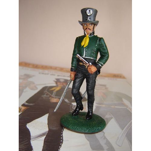 Del Prado Soldats Des Guerres Napoleoniennes Avec Fascicule : N° 40 Chef De Guérilla Espagne Vers 1812