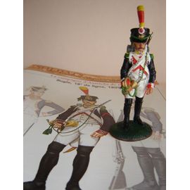 Del Prado Soldats Des Guerres Napoleoniennes Avec Fascicule : N° 43 Infanterie De Ligne De Napoleon, Bugle 18e De Ligne, 1809