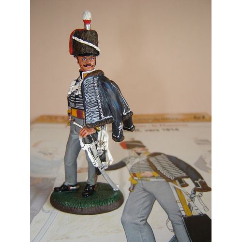 Del Prado Soldats Des Guerres Napoleoniennes Avec Fascicule : N° 67 Wellington Le Hanovre,  Hussard D'estorff