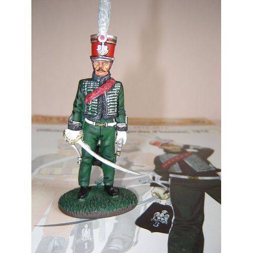 Del Prado Soldats Des Guerres Napoleoniennes Avec Fascicule : N° 80 Officier 3e Régiment De Gardes D'honneur 1814