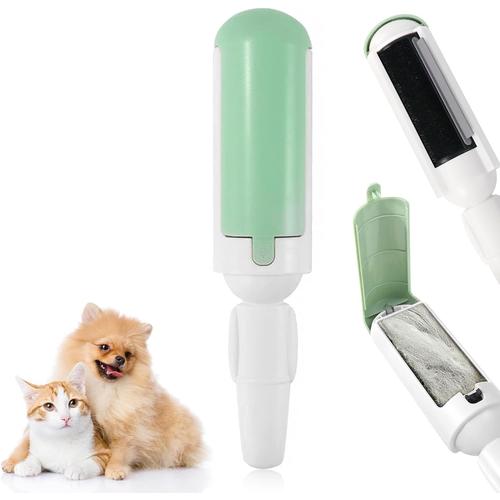 Brosse Anti Poils Animaux Chat Chien Magique Rouleau Poils Animaux Brosse Ramasse Enlève Poils Réutilisable pour Poils d'animaux Aussi pour Nettoyer La Laine des Lits Et des Pulls