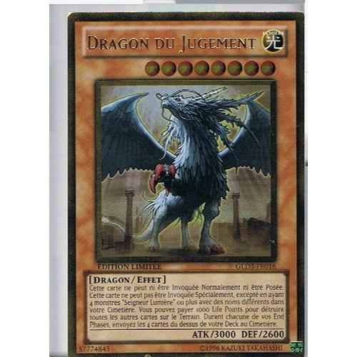 Dragon Du Jugement - Yu-Gi-Oh! - Gld3-Fr016 - G